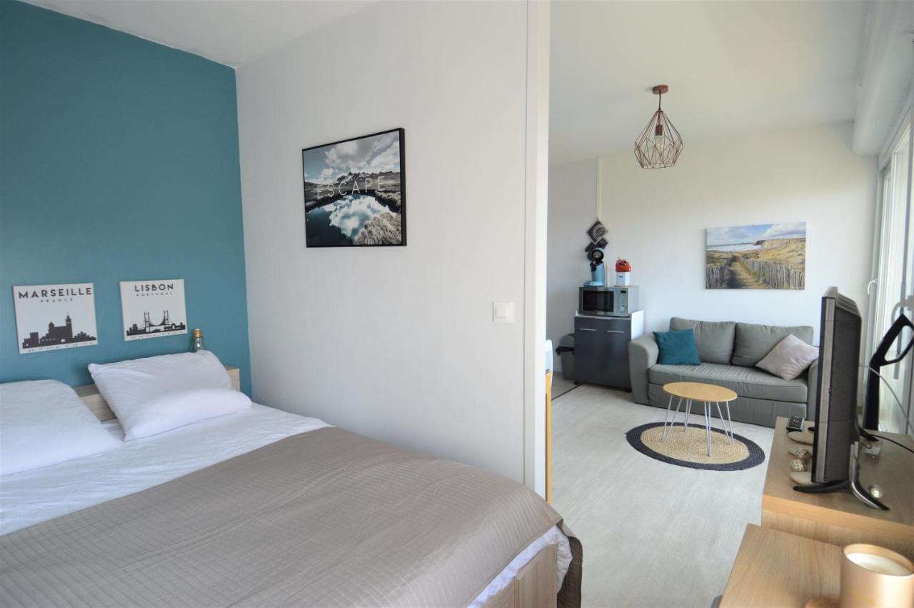Studio Avec Chambre - Balcon Et A 20M De La Mer Apartment Courseulles-sur-Mer Luaran gambar